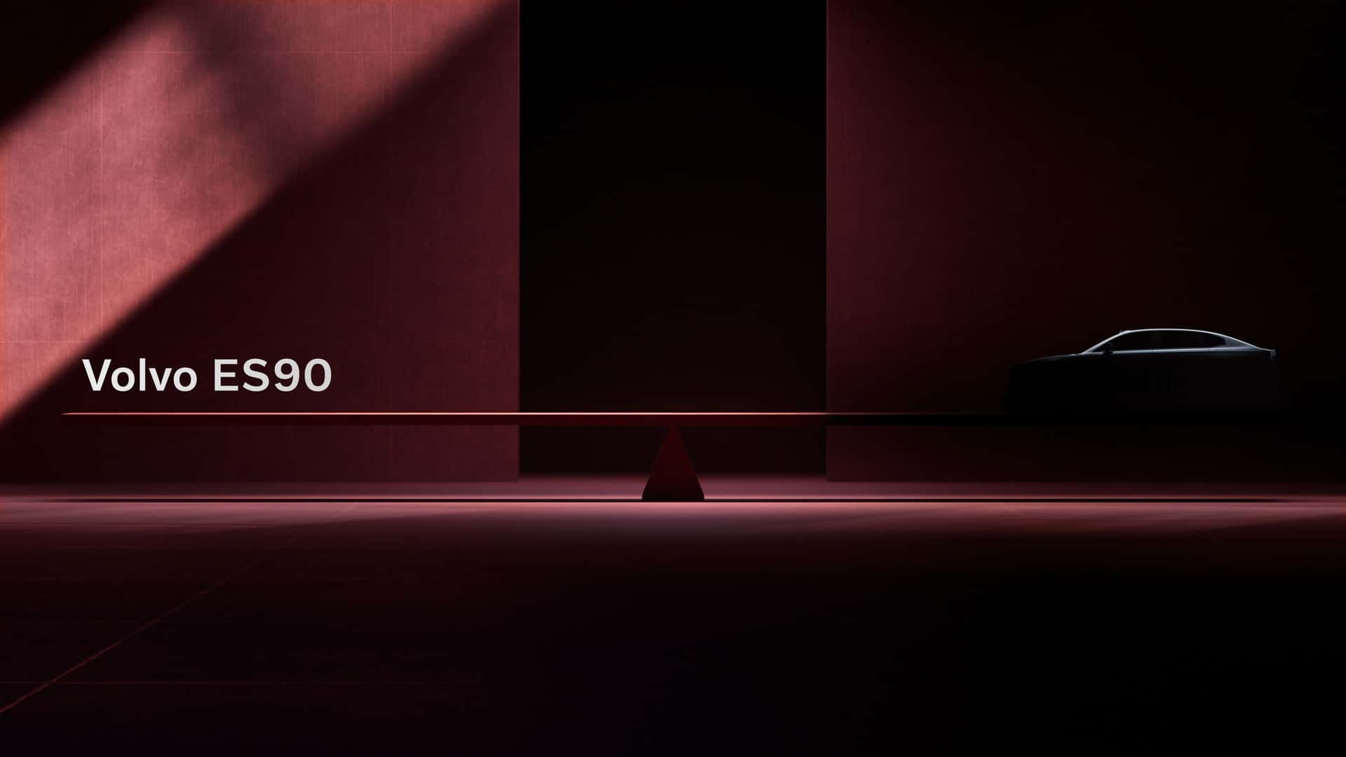 ▲Volvo全新ES90預計3月5日登場！（圖／翻攝自Volvo）