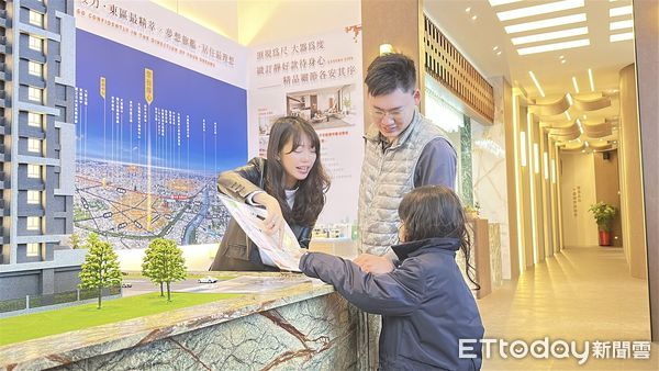 ▲▼ 預售屋,帶看示意,賞屋照,帶看照,代銷,接待中心            。（圖／記者陳筱惠攝）