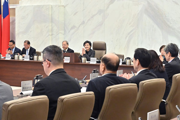 ▲▼行政院副院長鄭麗君主持政院國土安全政策會報。（圖／行政院提供）