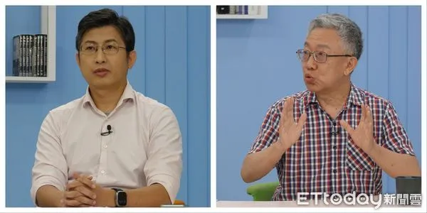 ▲▼  股魚和施昇輝          。（圖／合成圖）