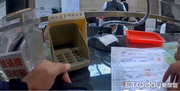 ▲內埔警分局內埔所警員徐敬堯阻止侯男被騙           。（圖／記者陳崑福翻攝）