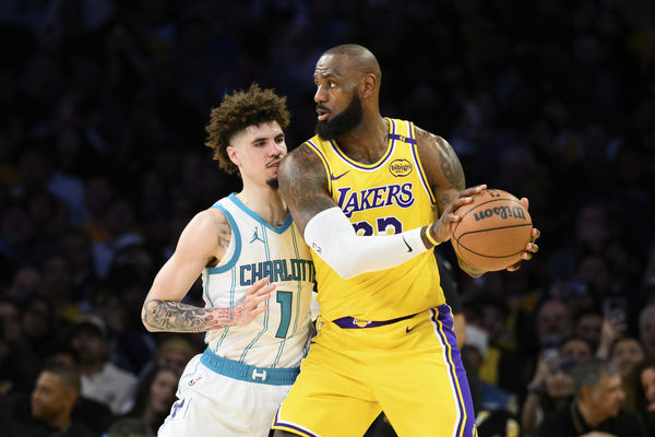 ▲▼湖人詹姆斯、唐西奇；黃蜂「球小弟」拉梅洛 。（圖／達志影像／美聯社）