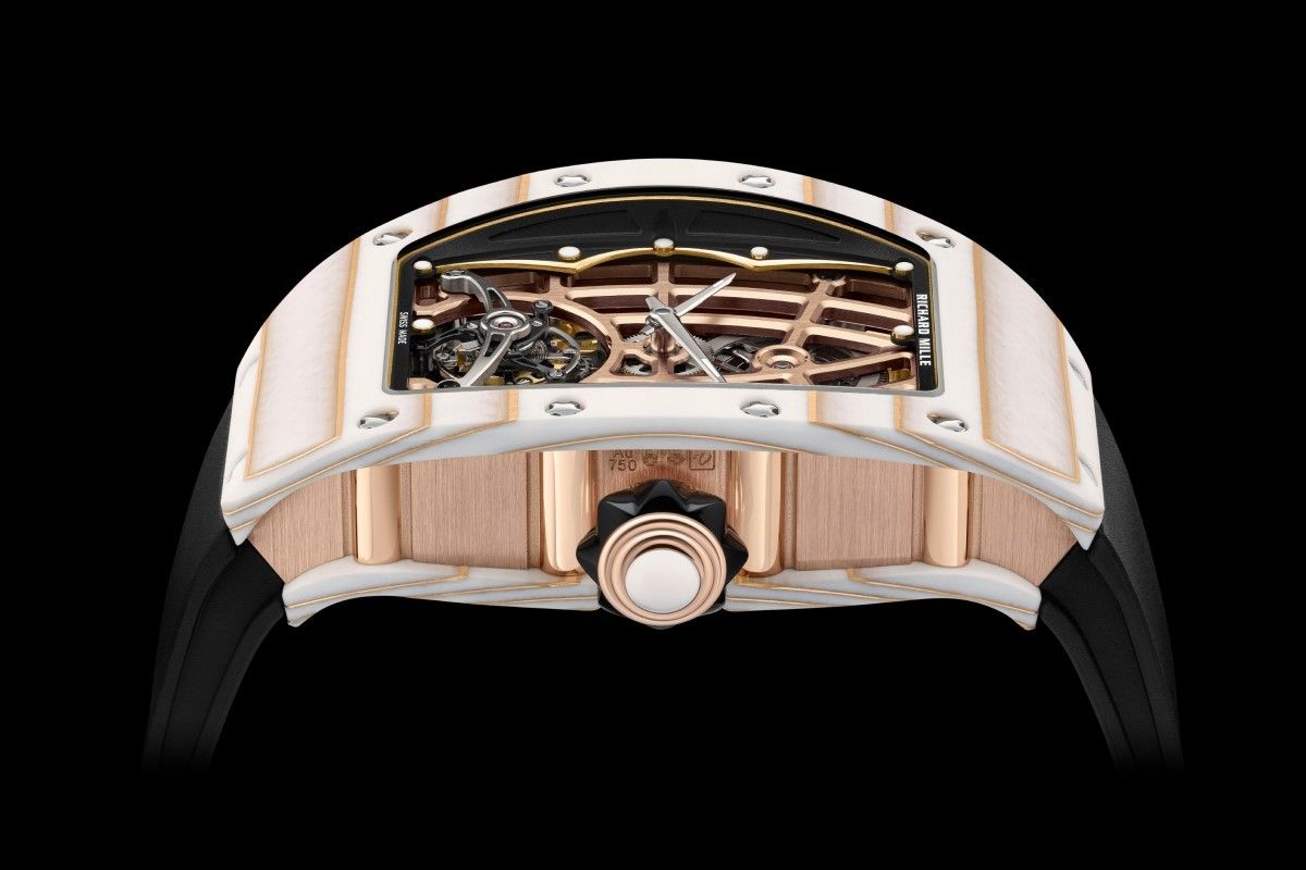 RM 74-02自動上鍊陀飛輪腕錶（圖／Richard Mille提供）