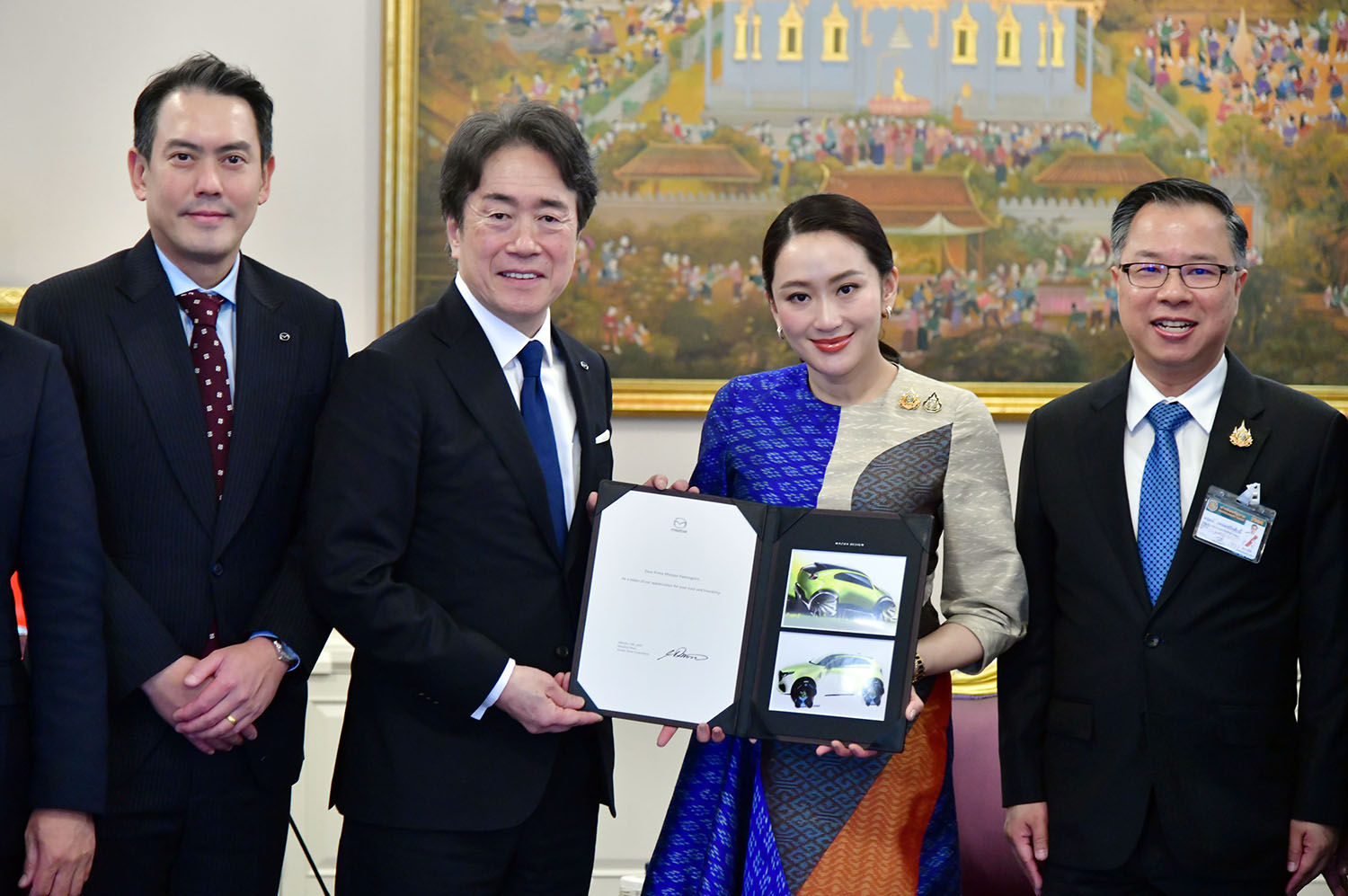 ▲馬自達小型都會休旅設計圖 。（圖／翻攝自Thailand Board of Investment）