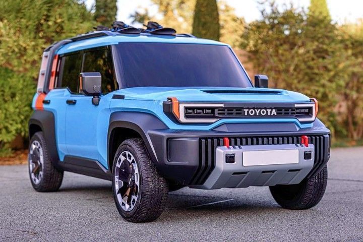 ▲TOYOTA預計今年將量產全新概念休旅，命名Land Cruiser FJ。（預想圖／翻攝自《Bestcar》）