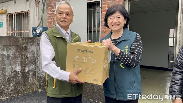 ▲台南市快速整修水利署南區水資源分署宿舍，作為災民中期安置住所，20日迎來第一批災民入住。（圖／記者林東良翻攝，下同）