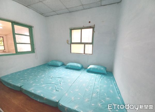 ▲台南市快速整修水利署南區水資源分署宿舍，作為災民中期安置住所，20日迎來第一批災民入住。（圖／記者林東良翻攝，下同）