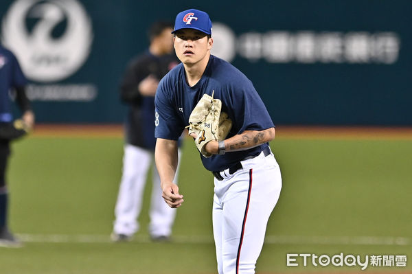 ▲▼經典賽資格賽練球日，莊陳仲敖。（圖／記者李毓康攝）