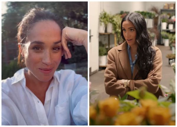 梅根日前宣布品牌新名稱「As Ever」，再度陷入商標爭議。（翻攝＠meghan IG、Netflix）