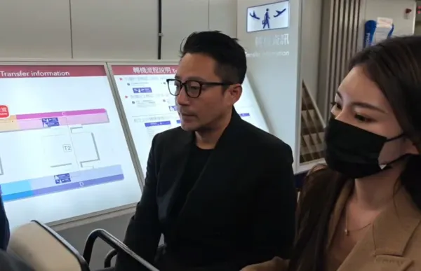 ▲▼汪小菲抵台。（圖／桃園機場記者聯誼會提供）