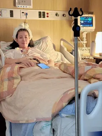 ▲陳文茜肝臟腫瘤變大暴增。（圖／翻攝自Facebook／文茜的世界周報 Sisy`s World News）