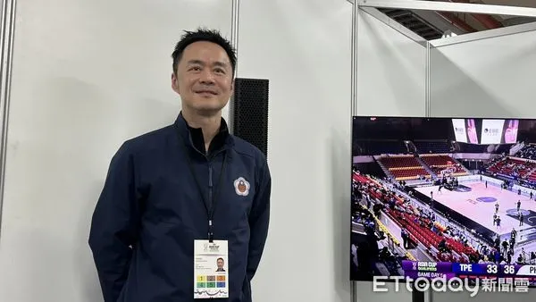 ▲中華籃協副秘書長張承中表示，本階段16位參賽國手全數與籃協簽署參賽協議。（圖／記者杜奕君攝）