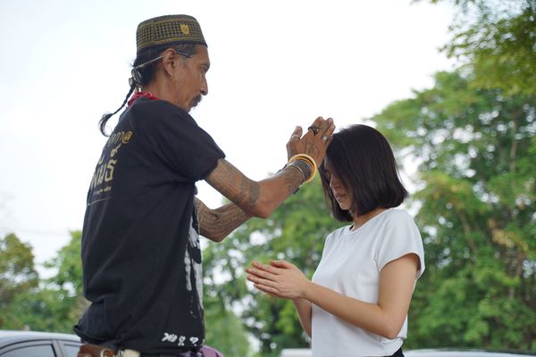 ▲《邪降女帝》中的法器、儀式皆有所考究。（圖／威視提供）