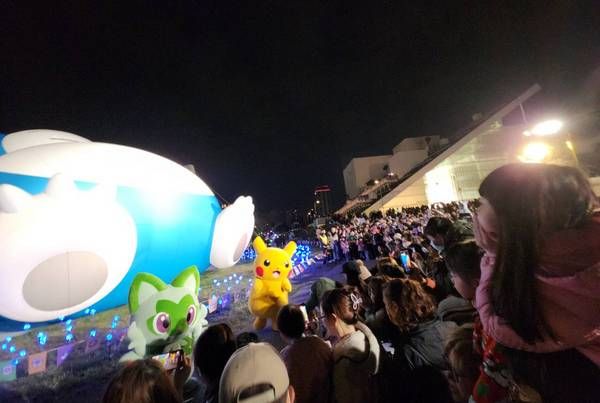 ▲2025台灣燈會寶可夢快閃見面會