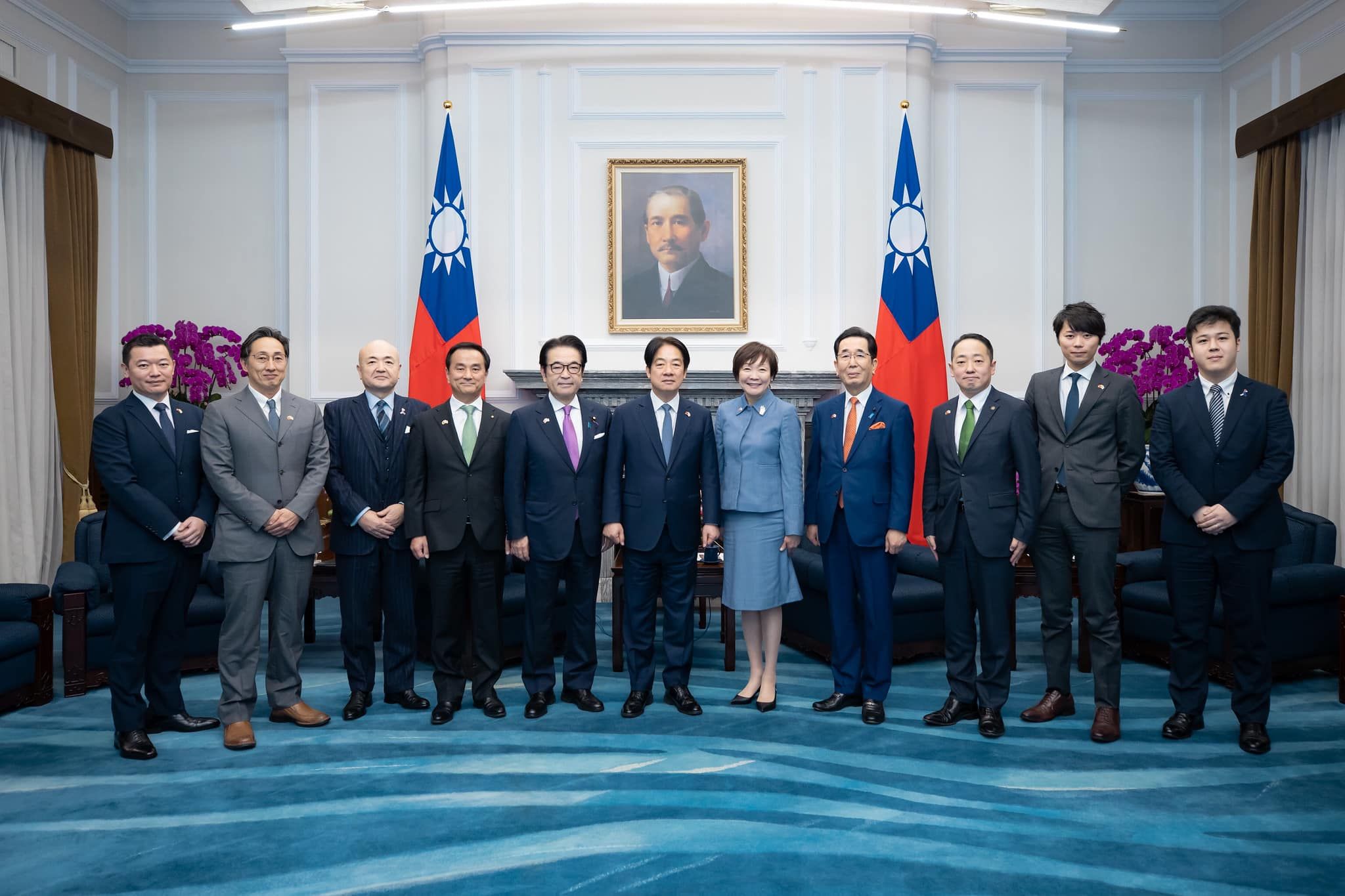 ▲▼總統賴清德接見安倍晉三夫人安倍昭惠。（圖／翻攝自Facebook／賴清德）