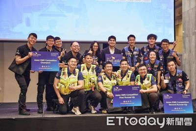 亞洲區緊急醫療救護競賽年度賽事 台南市消防局代表隊摘銅