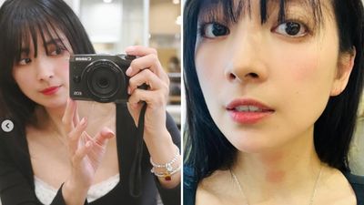 阿喜染髮穿太辣!一彎腰「倒出超兇身材」 脖子冒2草莓印吐真相