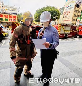 公共場所施工安全很重要 南消與南區職安處聯手舉辦施工場域安全演習消防演練