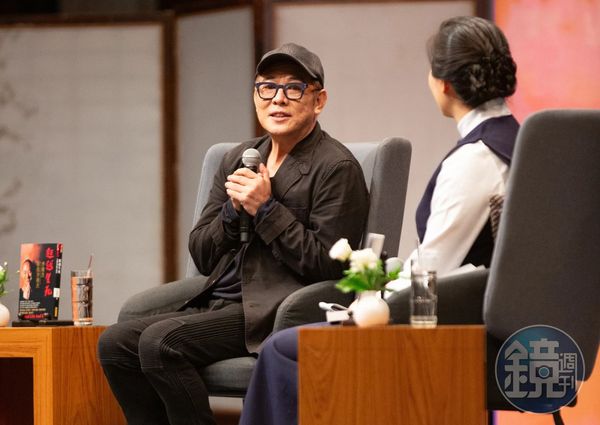 2023年李連杰來台宣傳新書，便以自嘲破解烏龍死訊謠言。（本刊資料照）