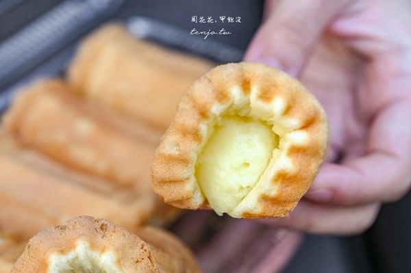 ▲▼城門雞蛋糕。（圖／部落客周花花授權提供）