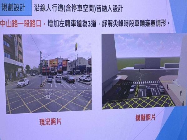▲彰化市公所將對中央路周邊塞車狀況進行改造。（圖／彰化市公所提供）