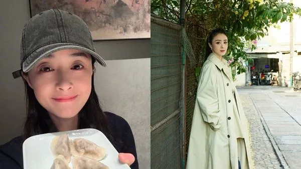 ▲被問還不結婚？　蔣欣回答被讚爆。（圖／翻攝自微博／蔣欣）