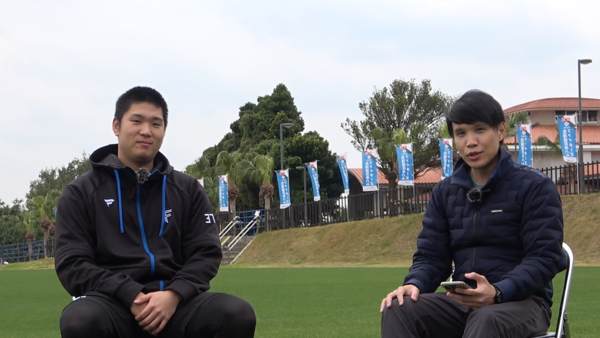 ▲▼ DAZN專訪古林睿煬，沖繩春訓直擊旅日心情            。（圖／DAZN提供）