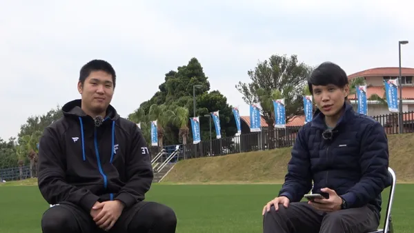 ▲▼ DAZN專訪古林睿煬，沖繩春訓直擊旅日心情            。（圖／DAZN提供）