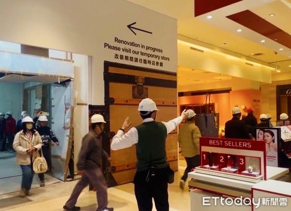 ▲鑒於台中百貨商場疑似施工造成氣爆之重大災害，台南市消防局與勞動部南區職業安全衛生處，21日聯合舉辦施工場所的消防演練與職業安全講習。（圖／記者林東良翻攝，下同）