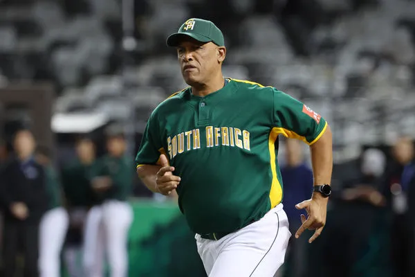 ▲2025年世界棒球經典賽資格賽南非總教練艾道尼斯。（圖／中華棒協提供）