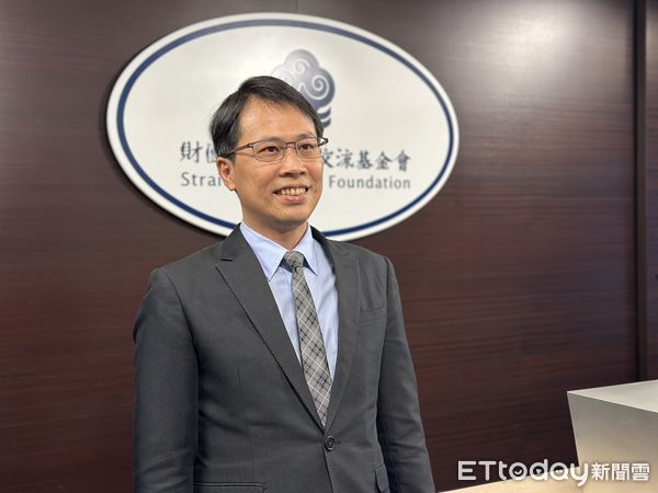 ▲▼海基會副秘書長、發言人黎寶文。（圖／記者蔡紹堅攝）