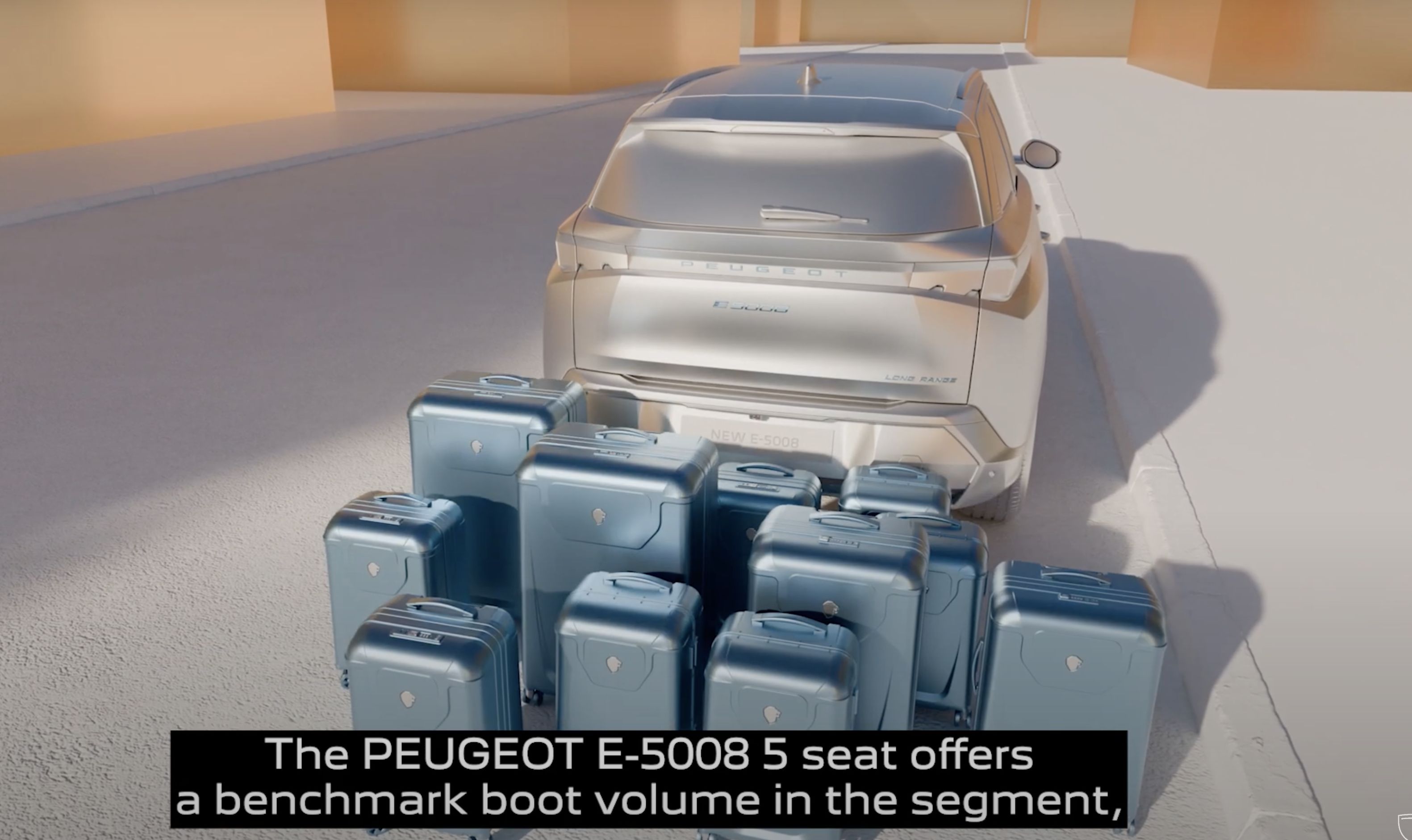 ▲Peugeot e-5008 。（圖／翻攝自Peugeot）