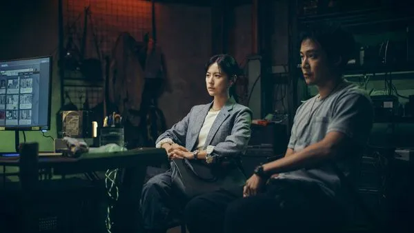 ▲《死了一個娛樂女記者之後》林予晞、薛仕凌聯手查真相。（圖／鏡文學提供）