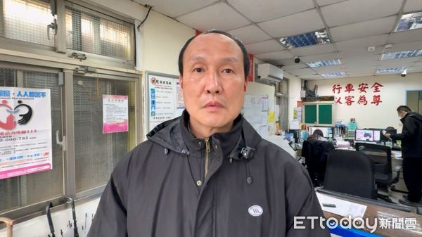 ▲基隆男車內突沒心跳 客運司機果斷衝急診。（圖／記者郭世賢翻攝）