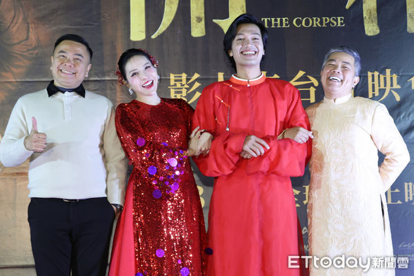▲▼  越南恐怖電影《開棺》台灣首映記者會-聶徵,陳可如,吳光俊,阮黎黃。（圖／記者黃克翔攝）