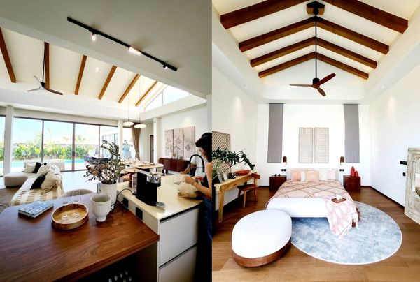 ▲▼岳庭曬泰國新家樣品屋。（圖／翻攝自Facebook／岳庭美好生活）