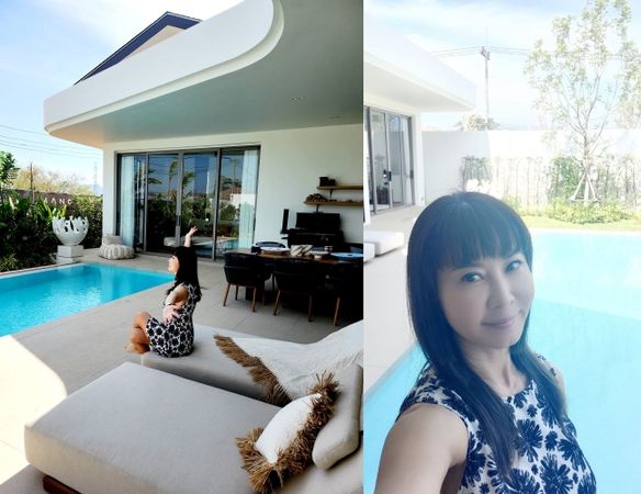 ▲▼岳庭曬泰國新家樣品屋。（圖／翻攝自Facebook／岳庭美好生活）