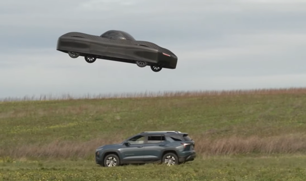 ▲▼美國新創公司Alef Automotive旗下的「電動飛行車」。（圖／翻攝自YouTube）