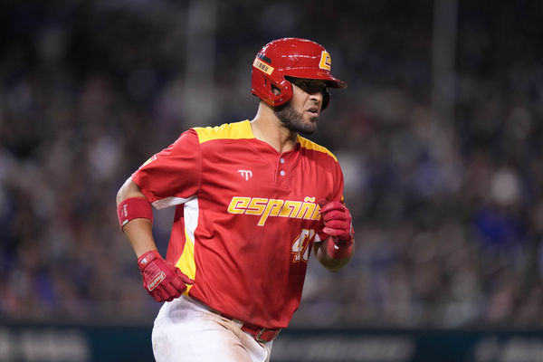 ▲2025年世界棒球經典賽資格賽西班牙捕手利諾。（圖／中華棒協提供）