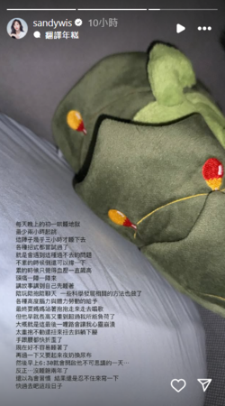 ▲▼Sandy。（圖／翻攝自Instagram／sandywis）