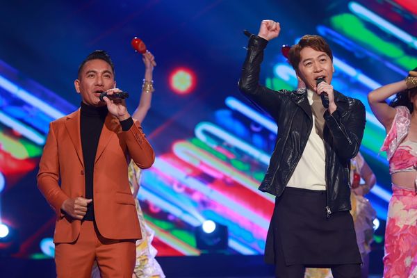 ▲藍如潔(左)與白冰冰。（圖／民視提供）