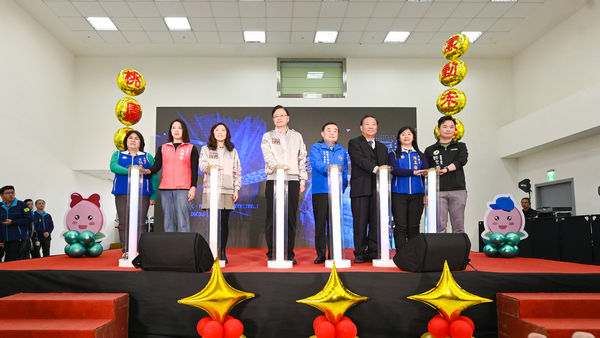 ▲桃園北區青年活動中心桃漾館開幕