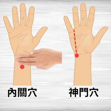 ▲▼癌症術後失眠難耐，醫師建議患者可多按摩穴位改善睡眠狀況。（圖／台南市立醫院提供）