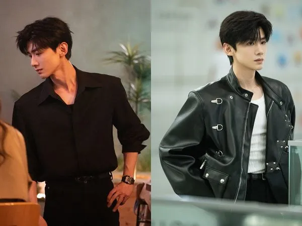 ▲▼白敬亭《難哄》穿搭遭疑墊肩，造型師回應。（圖／翻攝自微博）