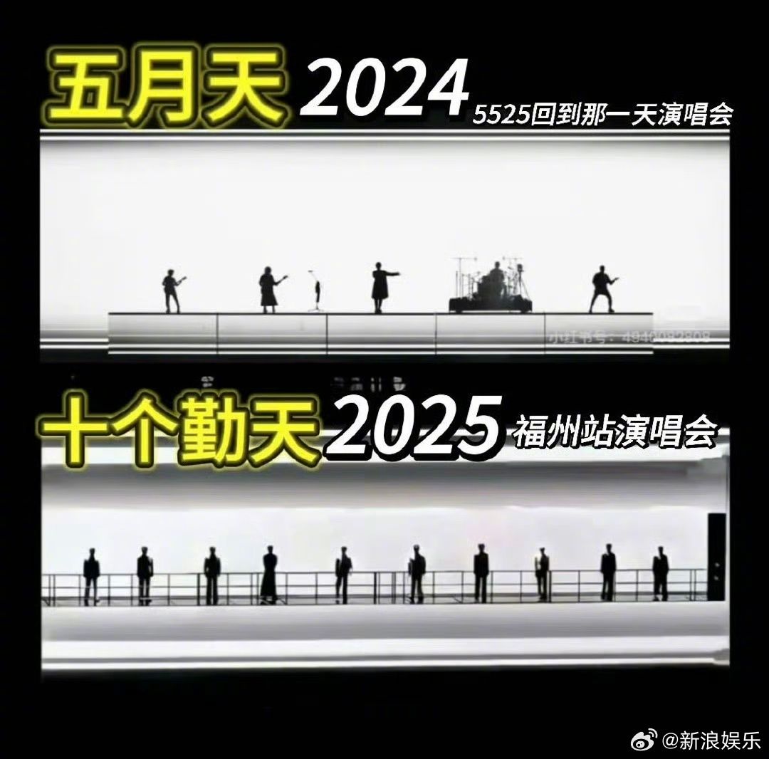 ▲▼陸「種地男團」十個勤天爆抄襲五月天演唱會！官方澄清喊告。（圖／翻攝自微博）