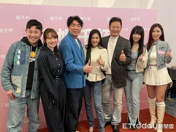 ▲▼ 李明川(左起)、林莎、梁赫群、楊晨熙、徐乃麟、伊梓帆和沐妍出席新品上市記者會。（圖／記者孟育民攝）