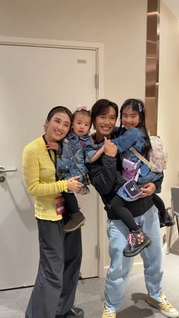 ▲陳柏宇愛女頭破縫7針。（圖／翻攝自符曉薇Instagram）