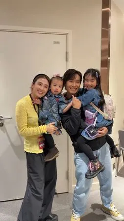 ▲陳柏宇愛女頭破縫7針。（圖／翻攝自符曉薇Instagram）