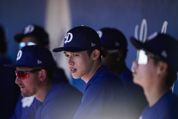 ▲▼佐佐木朗希今（23）日進行了第3次牛棚訓練   。（圖／達志影像／美聯社）