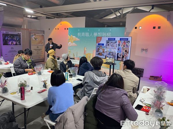 ▲▼花蓮縣青年發展諮詢委員會參訪桃園進行交流活動。（圖／花蓮縣政府提供，下同）